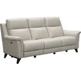 Kester Power Reclining Sofa in Laurel Cream Leather